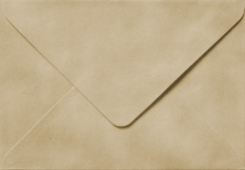 Envelope texture.